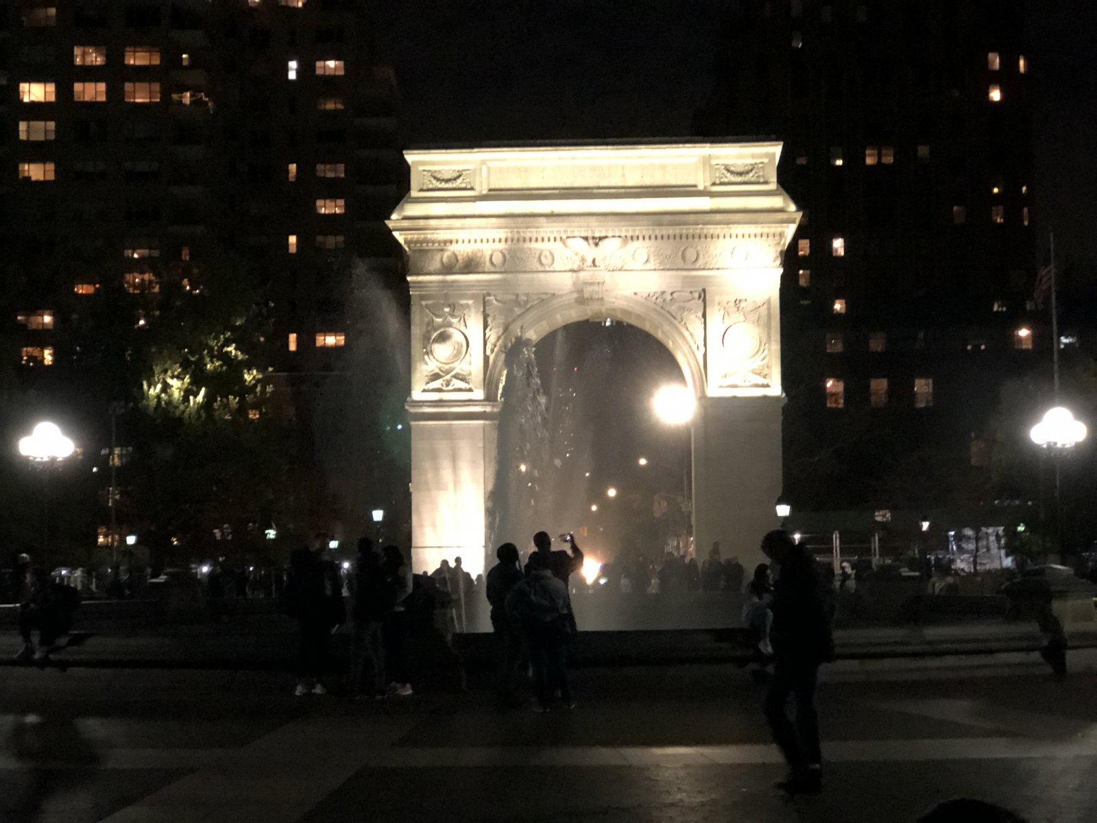 Washing Square Park - New York City at Night.jpg