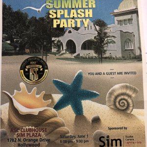 ASC Clubhouse Party Invitation 2019