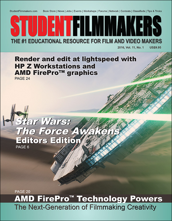 Student Filmmakers Cover 2016